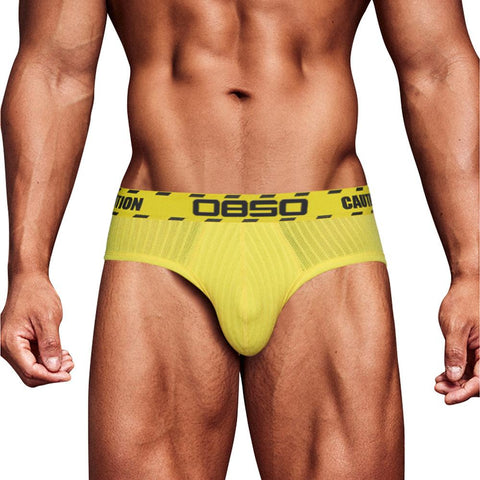 Sexy Briefs Jockstrap Pouch Cuecas Man Cotton Panties Thongs Mesh-MF01677-Veeddydropshipping
