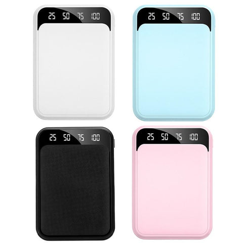 20000mAh Mini Power Bank Portable External Battery Digital Display High Capacity Mobilephone-PA00503-Veeddydropshipping