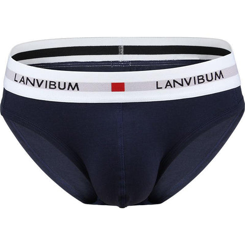 Classic Underwear Solid Briefs Calzoncillos Hombre-MF01506-Veeddydropshipping
