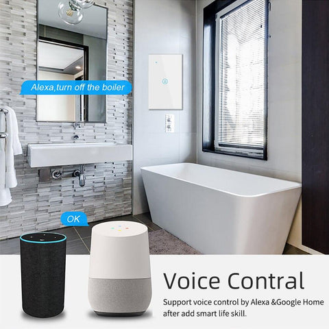 20A Smart Switch For Water Heater Tuya WiFi Smart Alexa Echo Google -CE00637-Veeddydropshipping