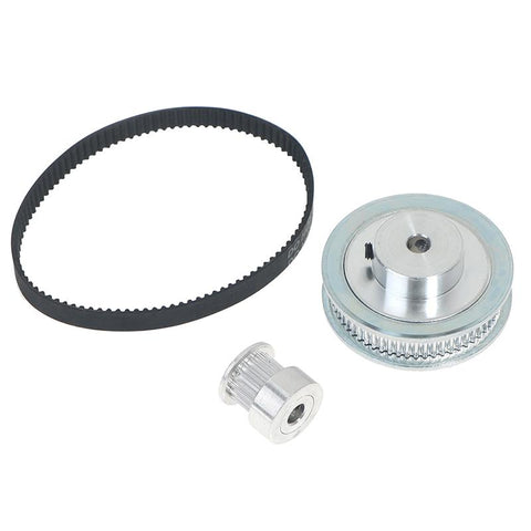 1Set GT2 Synchronous Wheel 20 60 Teeth 5MM Bore Aluminum- CE00070-Veeddydropshipping