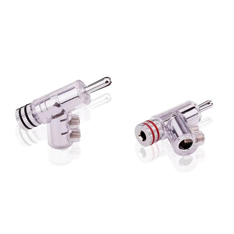 Banana Plug Hi-End Copper For 4mm Head Self-Locking Speaker Connector Audio-CE00210-Veeddydropshipping