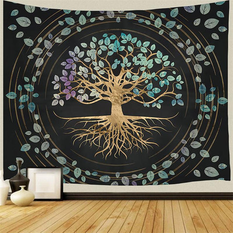 Mysterious Tree Psychedelic Home Dream Decor-HA00210-Veeddydropshipping