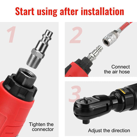 Air  Pneumatic Ratchet Wrench Professional Tools-TI00022-Veeddydropshipping