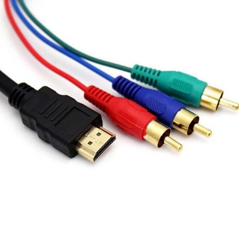 HDMI-compatible Male To 3 RCA Video Audio AV Adapter Cable-CE00023-Veeddydropshipping
