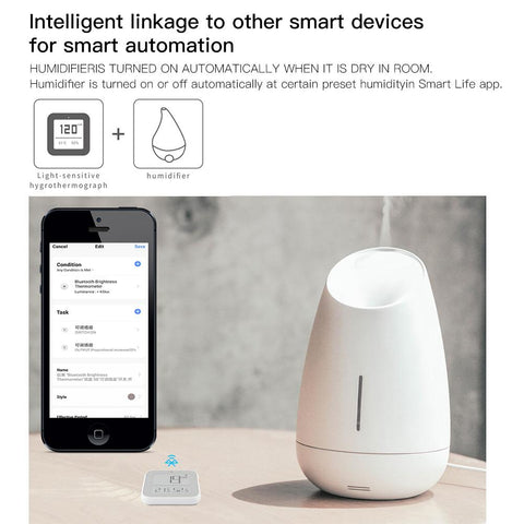 MOES Smart ZigBee Bluetooth Mesh Brightness Thermometer Light-TI01125-Veeddydropshipping
