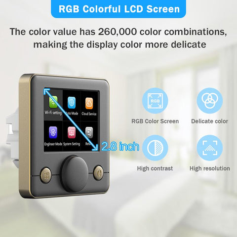 Tuya Smart Wifi Thermostat Electric Floor Heating Water Gas Boiler Termostato-TI01115-Veeddydropshipping