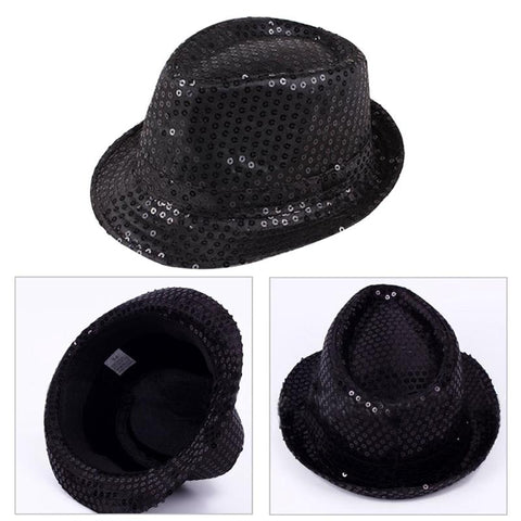 Jazz Hat Parent-Adult Shiny Performance Dance-MF01042-Veeddydropshipping