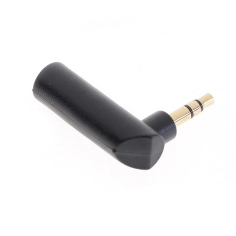 2pcs/lot Gold-plated Connector 3.5 Jack Right 90 Degree Angle Female To 3.5mm 3-CE00072-Veeddydropshipping
