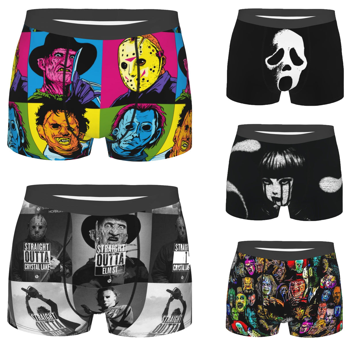 Underwear Novelty Boxer Briefs Shorts Panties Homme-MF01408-Veeddydropshipping