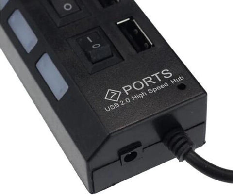 switch extension hub 7-port USB2.0 hub Computer USB extension hub one drag seven -CE00158-Veeddydropshipping