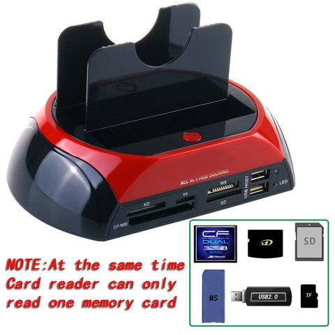 HDD Docking Station With Card Reader-CO00957-Veeddydropshipping