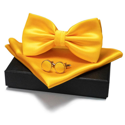 Bow Tie Sets Including Cuff Links for Business Suits -JW01309-Veeddydropshipping