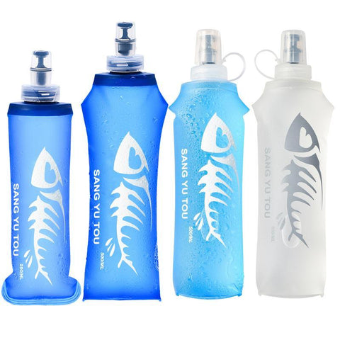 Portable Ultralight TPU Soft Flask Water Bottle Outdoor Sport Hiking-OS01298-Veeddydropshipping