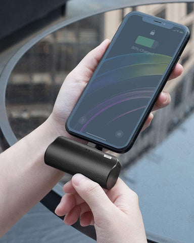 Mini Power Bank 5000mAh Portable Charging Powerbank Mobile Phone Spare External Battery-PA00488-Veeddydropshipping