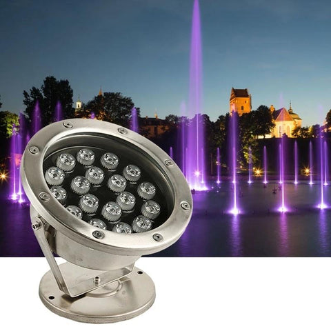Stainless Steel LED Fountain Lamps Ip68 Waterproof Swimming Pool Lights-TI00973-Veeddydropshipping