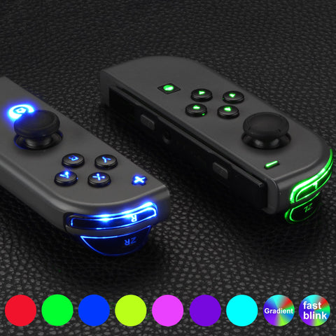 Colors 9 Modes DFS LED Kit Multi-Colors Luminated Classical Symbols ABXY Trigger -CE01418-Veeddydropshipping