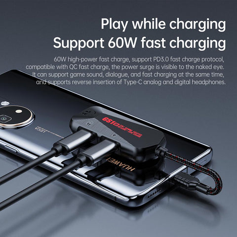 Type-C Charging Multifunctional Gaming Sound Card Accessories-CO00090-Veeddydropshipping
