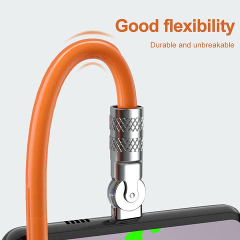 120W 6A Super Fast Charge USB Cable Type-C To iOS Lighting Liquid Silicone Charger Data Line-PA00441-Veeddydropshipping
