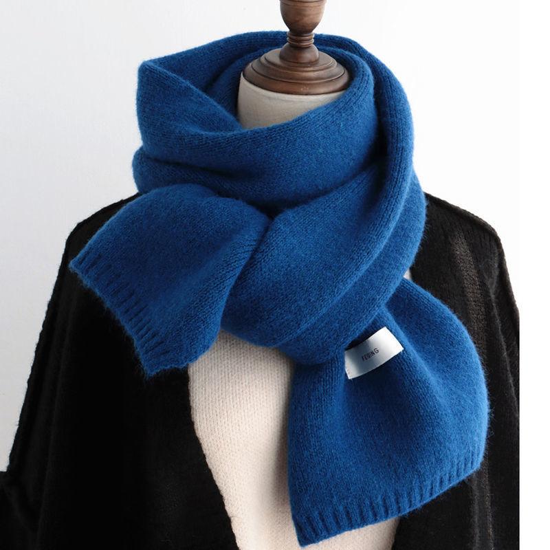 female version knitted wool scarf-WF01240-Veeddydropshipping