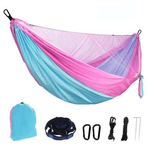 Portable Quick Set Up Mosquito Net Camping Hammock-HA01644-Veeddydropshipping