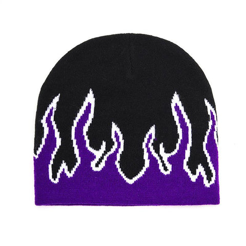 Flame Krangle Hat Winter Outdoor-MF00977-Veeddydropshipping