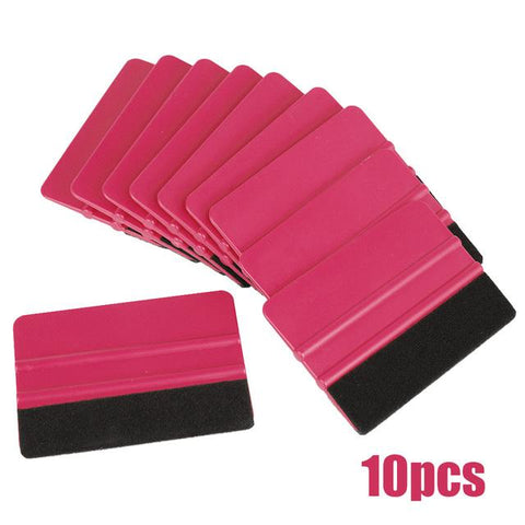 10Pcs Car Vinyl Wrap Scraper Felt Edge Film Packaging-AM00510-Veeddydropshipping
