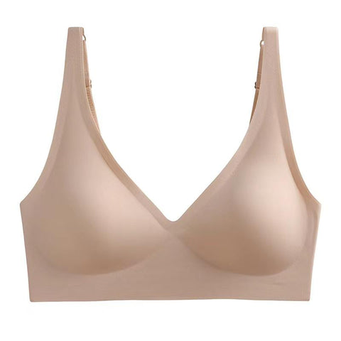 Seamless Ladies Underwear V-neck-WF00741-Veeddydropshipping