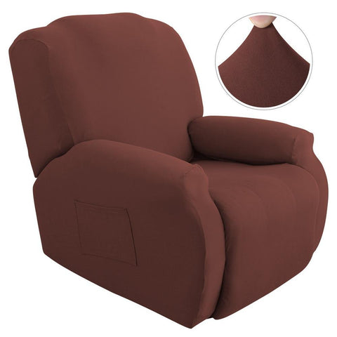 Jacquard Stretch Sofa Cover Recliner Protection Pad-HA00518-Veeddydropshipping