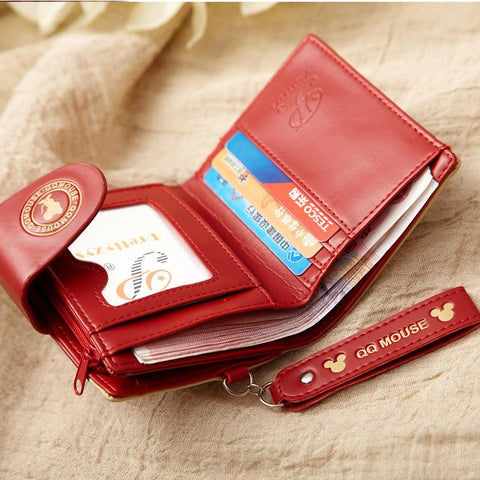 Fashion Hasp Zipper Coin Pocket Women&#39;s PU Leather Purse-BS00210-Veeddydropshipping