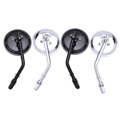 Rearview Side Mirrors For Harley Sportster Dyna XL883 1200 Road King-AM01247-Veeddydropshipping