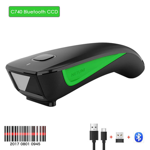 Bluetooth QR code 2D barcode scanner and C830 wireless laser one-dimensional USB barcode reader-Veeddydropshipping