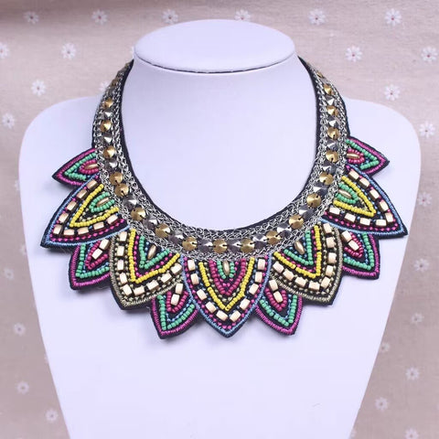 Women Neckline Applique Neckline Sewing Collars-WF01160-Veeddydropshipping