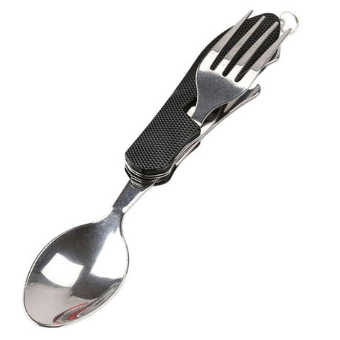Stainless Steel Bottle Opener 4 In 1 Foldable Tablespoon-OS01254-Veeddydropshipping