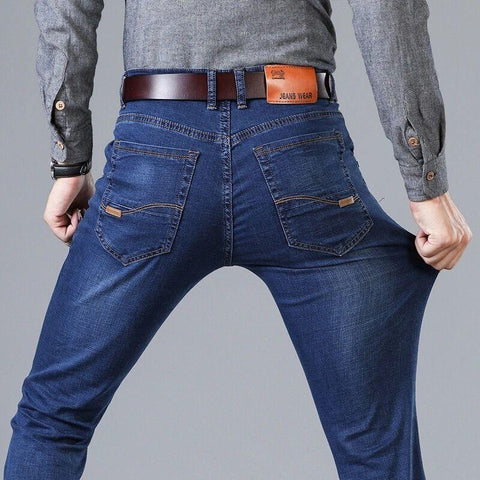 Plus Size Men Slim Jeans Man Pants Wide Men&#39;s Pants Fashion-TB01301-Veeddydropshipping