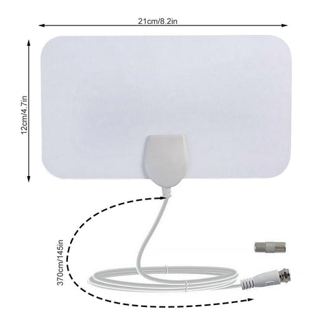 Mini digital TV antenna European and American TV antennas Cross-border -CE01026-Veeddydropshipping