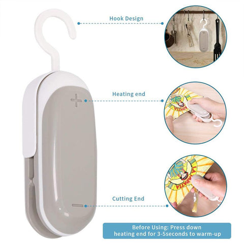 Mini Bag Sealer Portable Food Sealer Handheld-HA00946-Veeddydropshipping