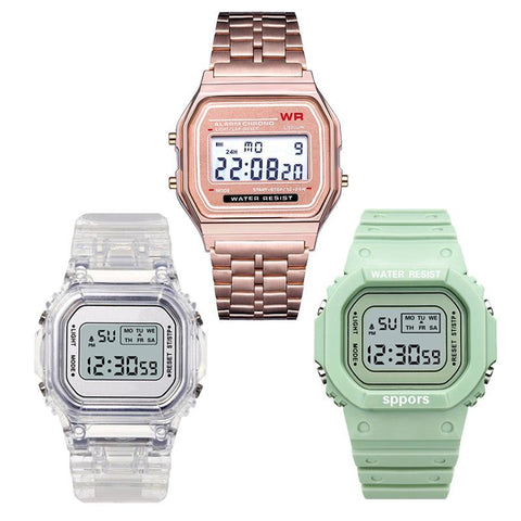 Watch LED Digital Watch Square Women Watches -JW01128-Veeddydropshipping
