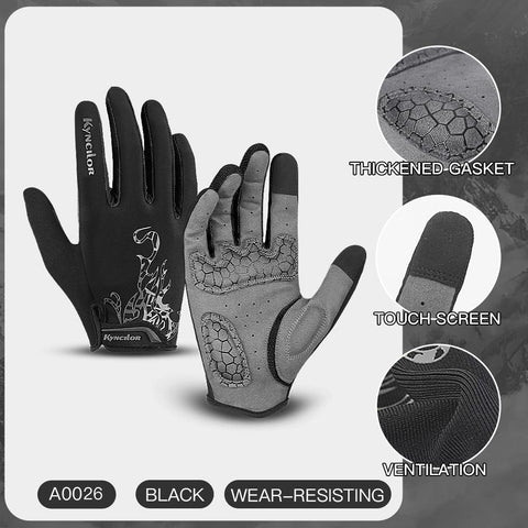 Cycling Gloves Men Sports Bicycle Gloves Touchscreen Shockproof Cycling -OS01000-Veeddydropshipping