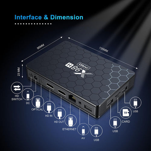 Smart TV Box Media Playe Dual Wifi Set Top Box-Veeddydropshipping