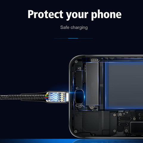 USB Type C Cable Fast Charging Android Phones Data Line Cord Micro USB Cables-PA00404-Veeddydropshipping