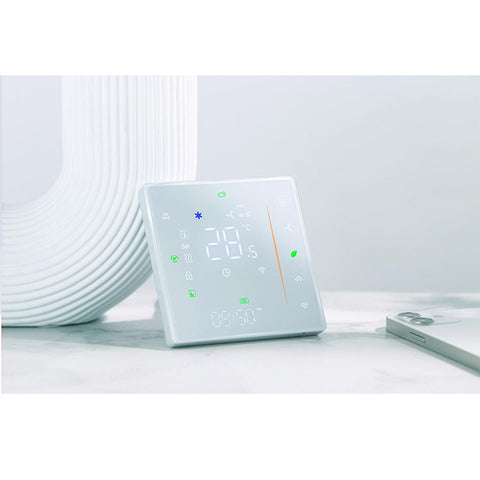 WiFi Electric Floor Heating Intelligent Center Temperature Controller Panel-TI01037-Veeddydropshipping