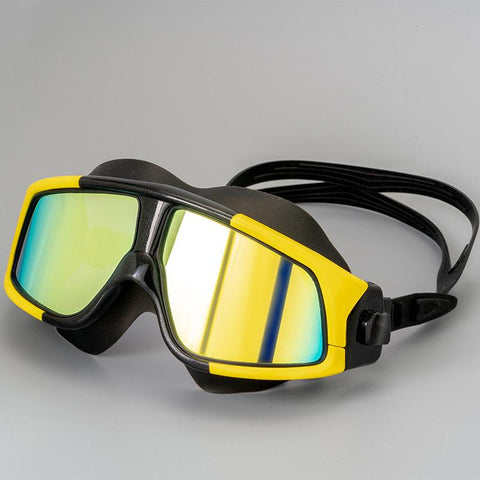New Fashion Large Frame Swimming Goggles for Adults High Quality HD Antifog Swim Glasses -OS00145-Veeddydropshipping