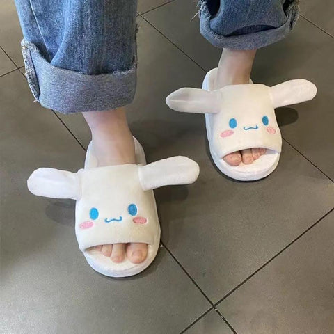 Bag Will Move The Ear Slippers Autumn And Winter-BS01277-Veeddydropshipping