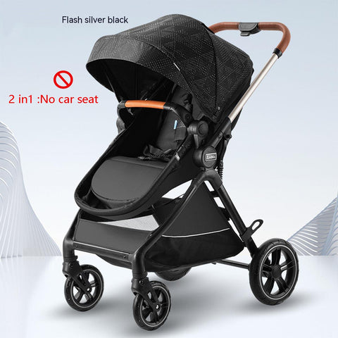 2023 New Luxury baby stroller 3in1/2in1 Multifunctional baby pram-TB00375-Veeddydropshipping