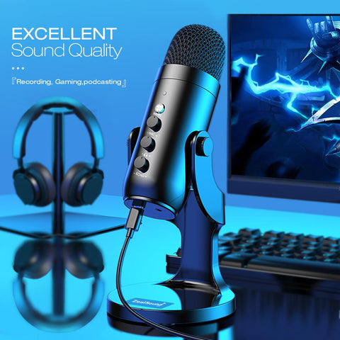 Professional USB Condenser Microphone Studio Recording Mic -CE01047-Veeddydropshipping
