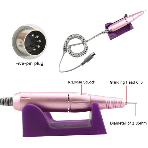 Professional Electric  Machine Steel Pen Handle Nail Drill -BH01026-Veeddydropshipping