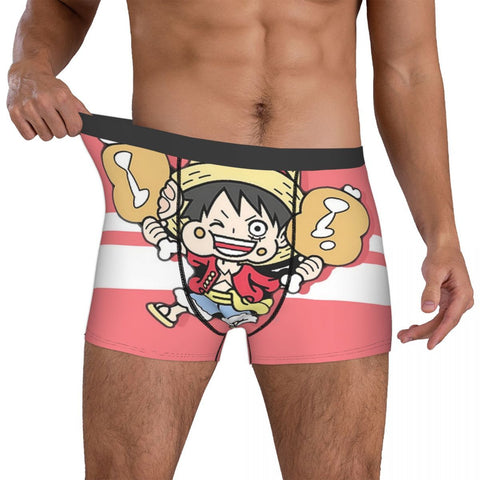 Boxer Briefs Underwear One Piece Anime Highly Breathable Birthday-MF01668-Veeddydropshipping
