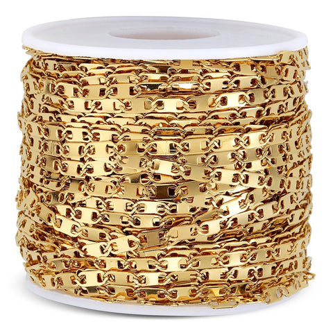 Stainless Steel Chains  Chain for Necklace Bracelet Jewelry DIY-JW01652-Veeddydropshipping