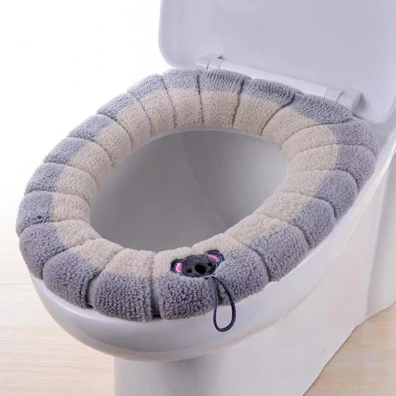 Bathroom Toilet Seat Cover Washable Mat Cover Pad-HA01040-Veeddydropshipping